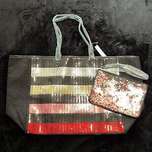 Victoria’s Secret Tote and Make Up Bag